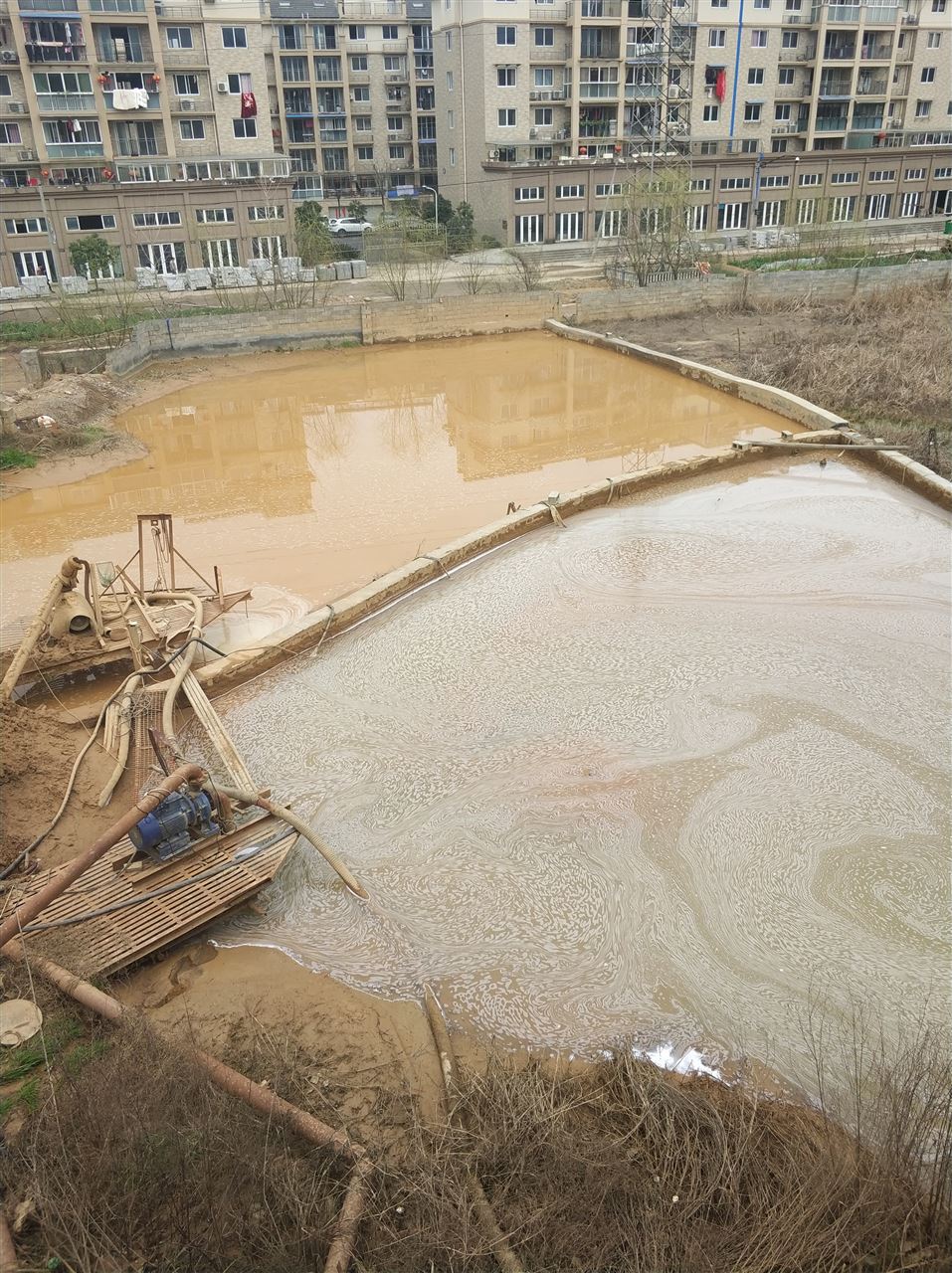 宝山沉淀池淤泥清理-厂区废水池淤泥清淤